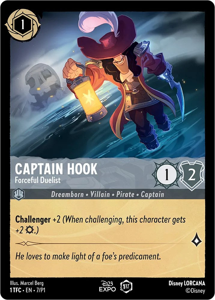 Captain Hook (7) [D23 Promos] | The CG Realm
