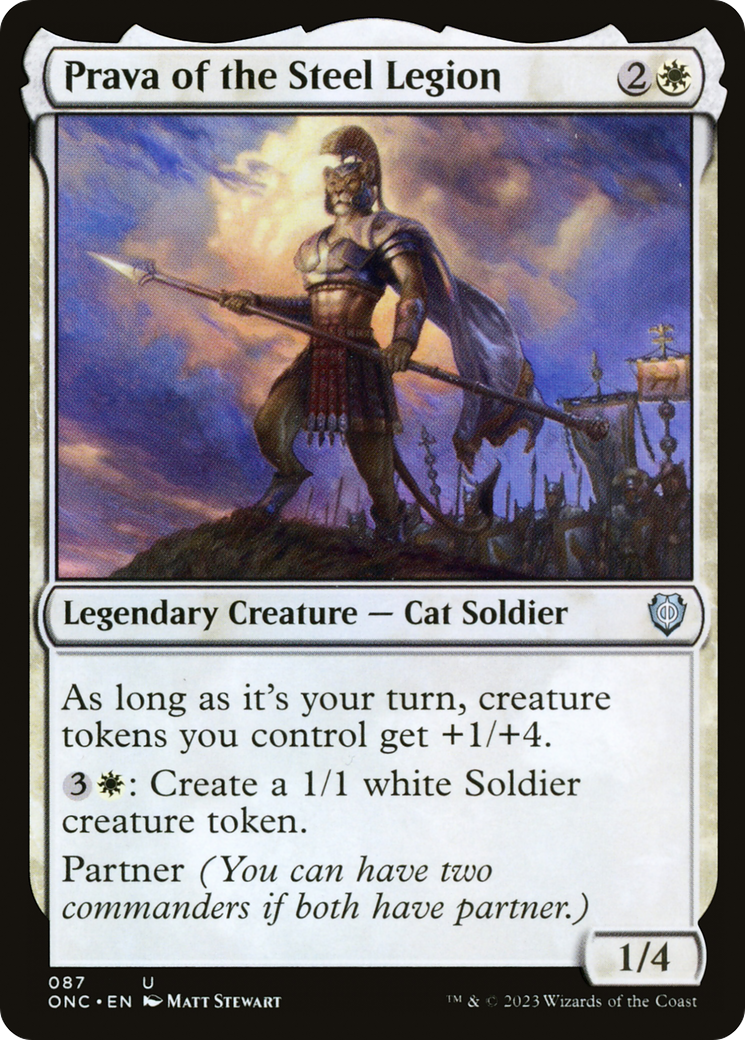 Prava of the Steel Legion [Phyrexia: All Will Be One Commander] | The CG Realm