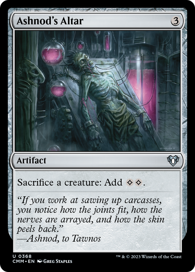 Ashnod's Altar [Commander Masters] | The CG Realm
