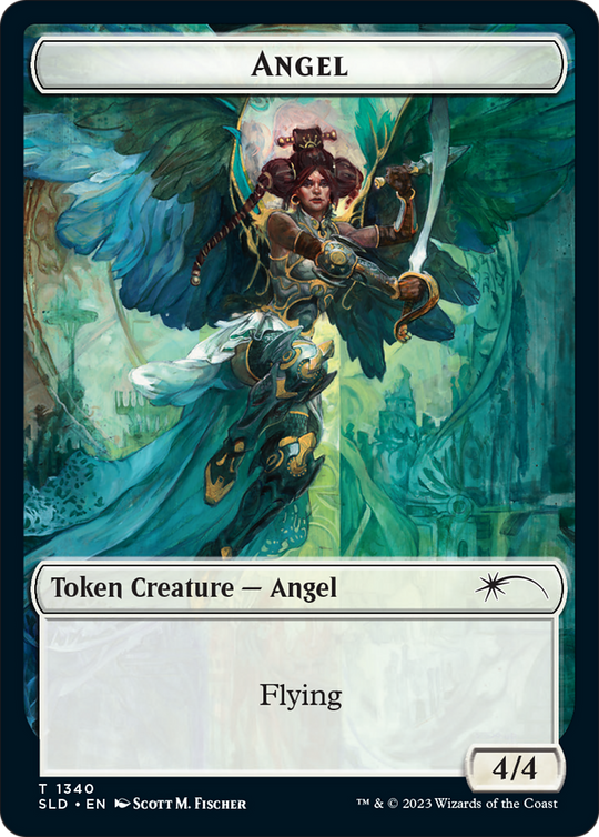 Spirit (SLD) // Angel Double-sided Token (SLD-1341 // 001) - Secret Lair Drop Series