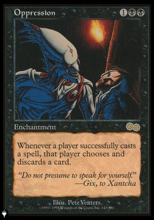 Oppression [The List] | The CG Realm