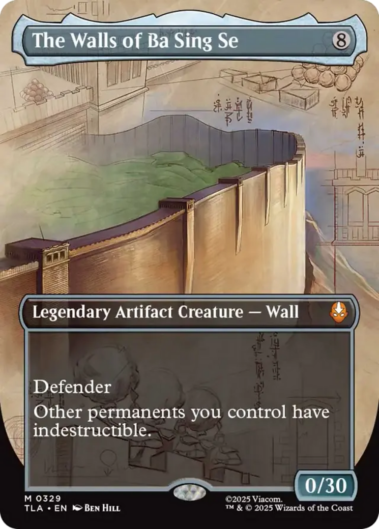 The Walls of Ba Sing Se (Borderless) [Avatar: The Last Airbender] | The CG Realm