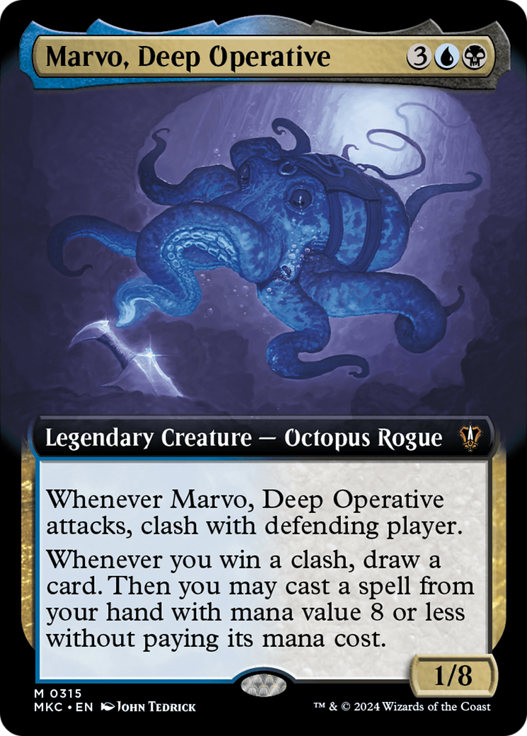 Marvo, Deep Operative (Extended Art) [Murders at Karlov Manor Commander] | The CG Realm