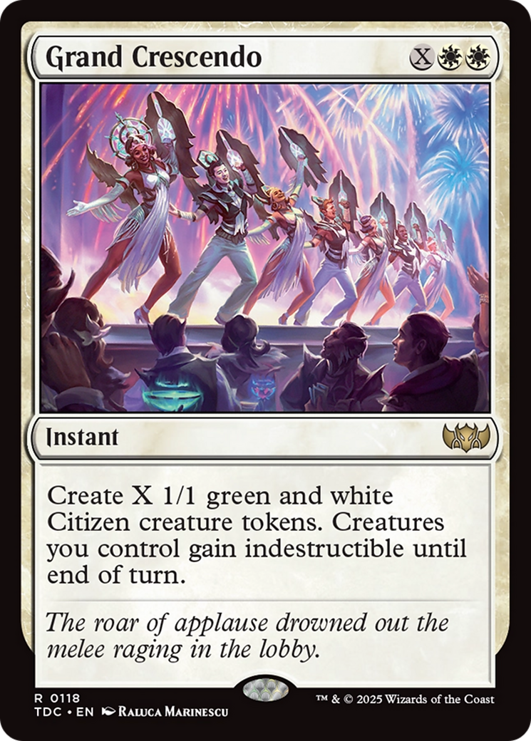 Grand Crescendo [Tarkir: Dragonstorm Commander] | The CG Realm