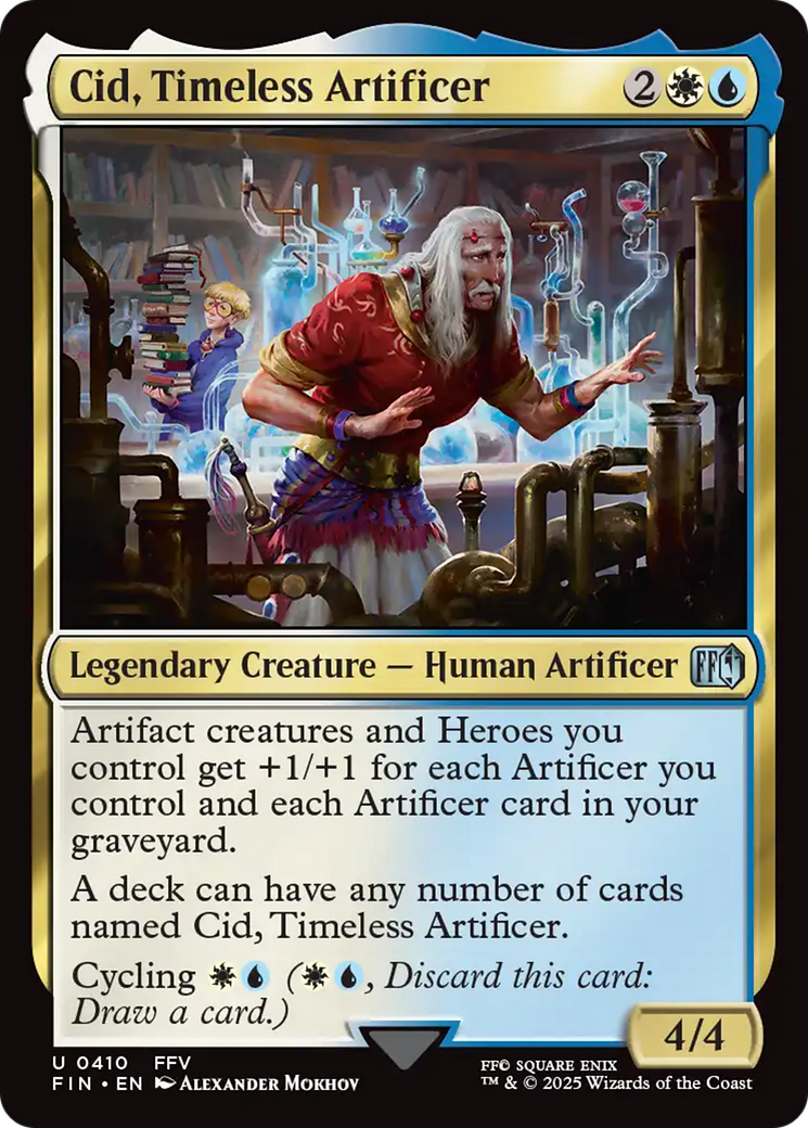 Cid, Timeless Artificer (0410) [FINAL FANTASY] | The CG Realm