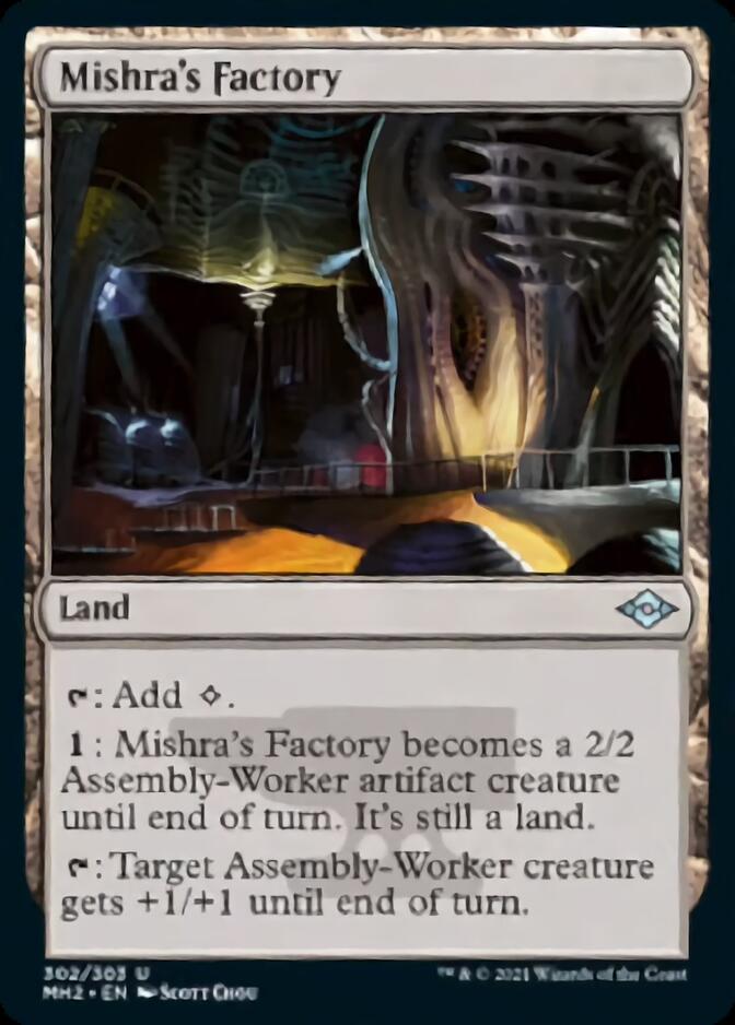 Mishra's Factory (MH2-302) - Modern Horizons 2 Foil