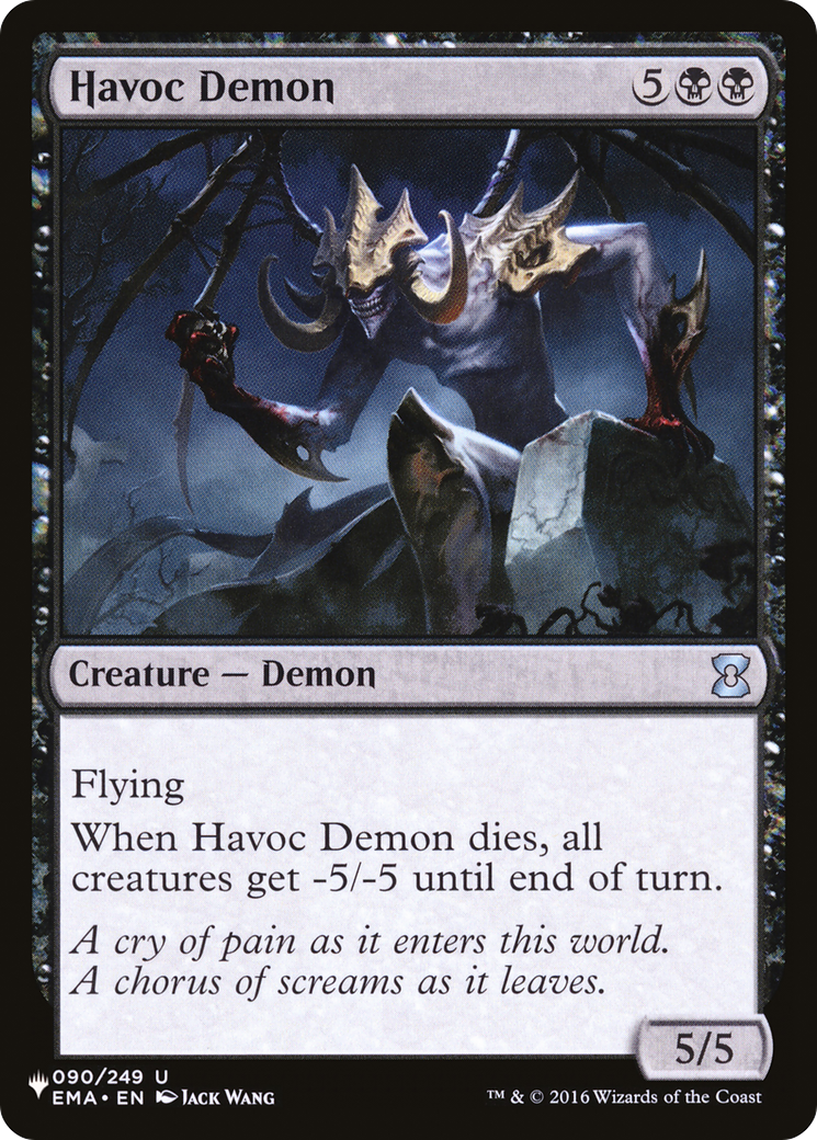 Havoc Demon [The List] | The CG Realm