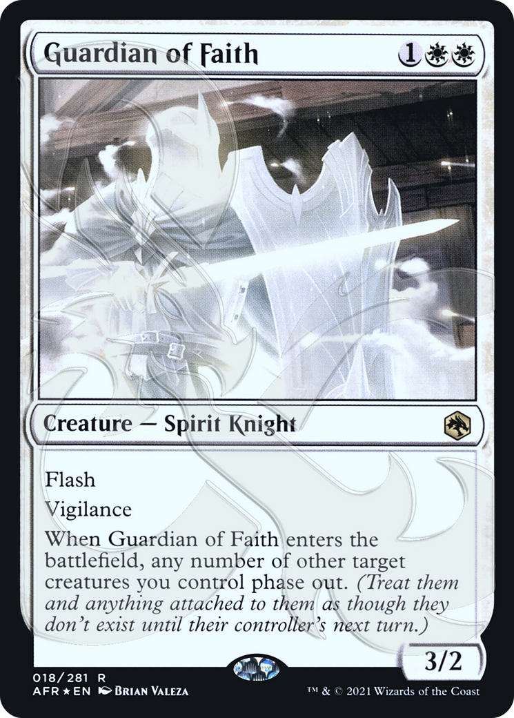 Guardian of Faith (AFR&-018) - Adventures in the Forgotten Realms Promos Foil