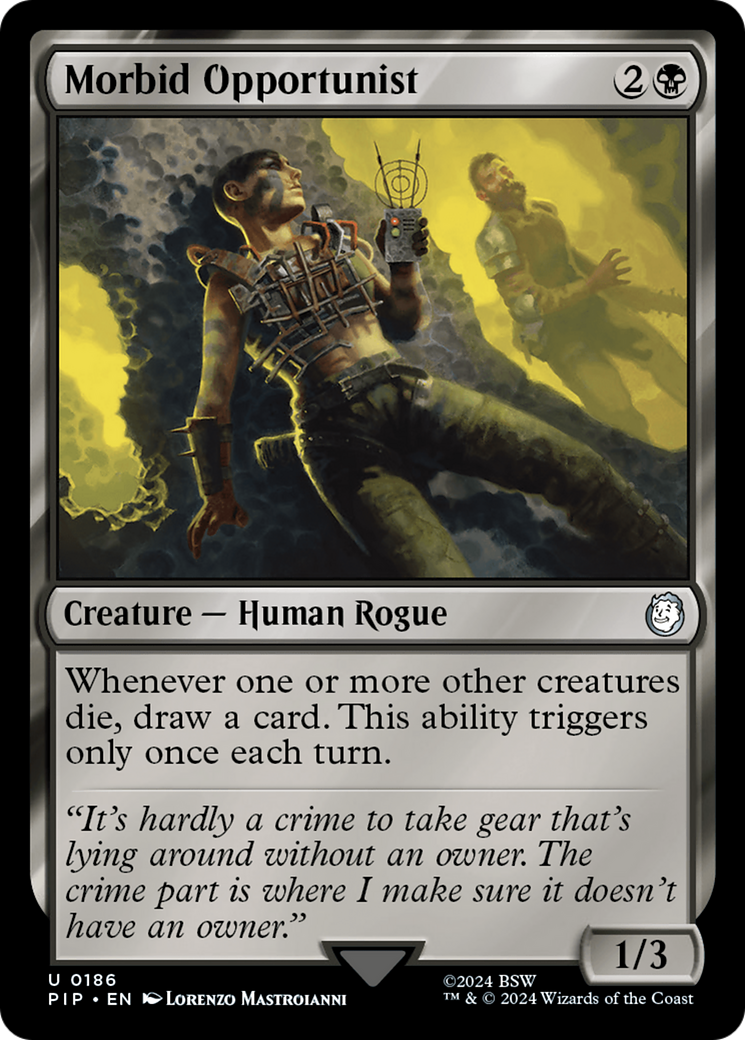 Morbid Opportunist [Fallout] | The CG Realm