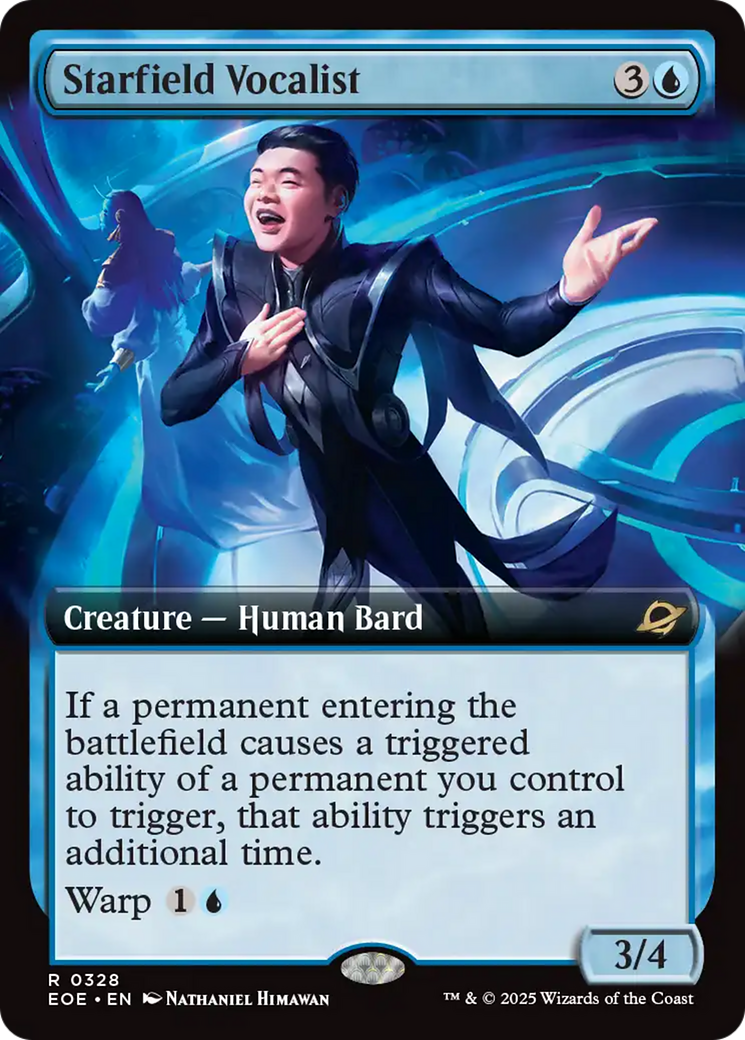 Starfield Vocalist (Extended Art) [Edge of Eternities] | The CG Realm
