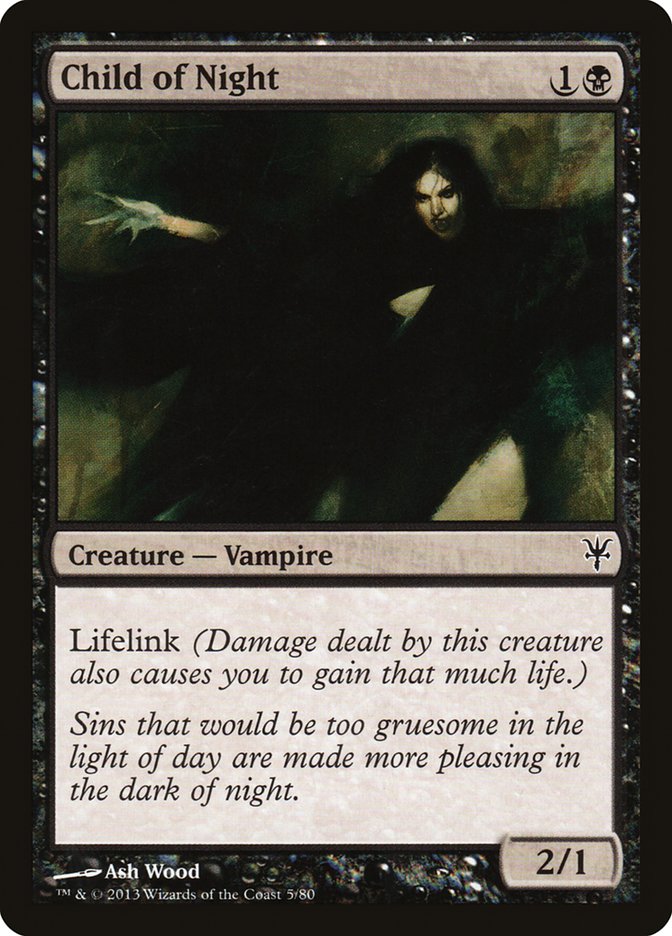 Child of Night (DDK-005) - Duel Decks: Sorin vs. Tibalt