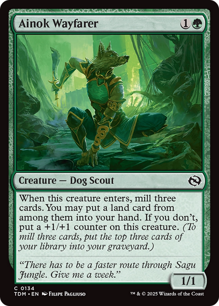 Ainok Wayfarer [Tarkir: Dragonstorm] | The CG Realm