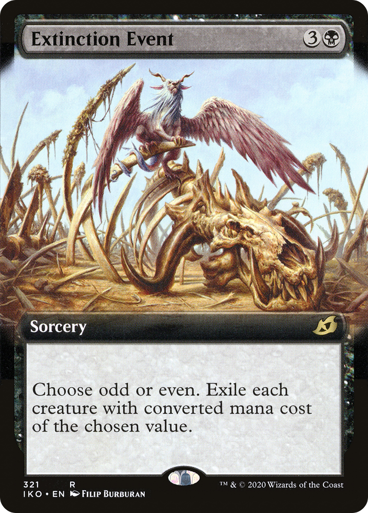 Extinction Event (Extended Art) (IKO-321) - Ikoria: Lair of Behemoths: (Extended Art)
