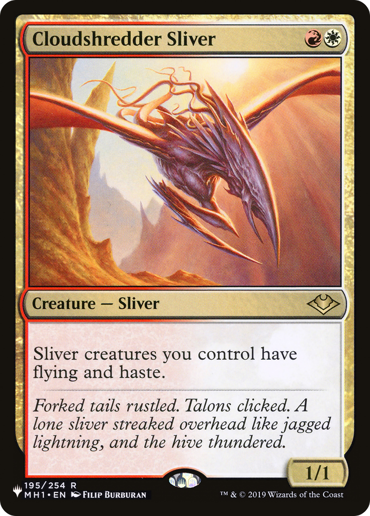 Cloudshredder Sliver (MH1) [The List] | The CG Realm