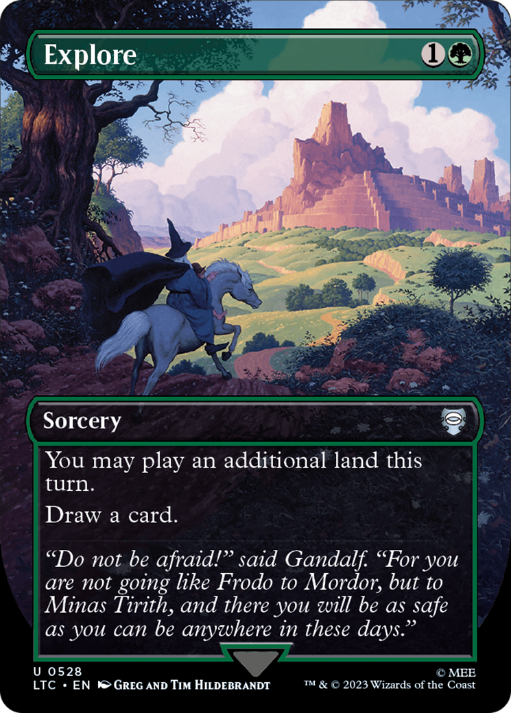 Explore (Borderless) (LTC-528) - Tales of Middle-earth Commander