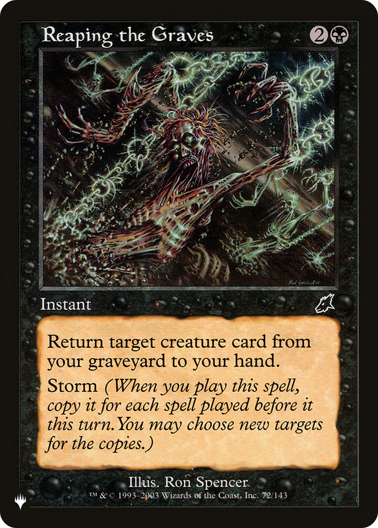 Reaping the Graves [The List] | The CG Realm