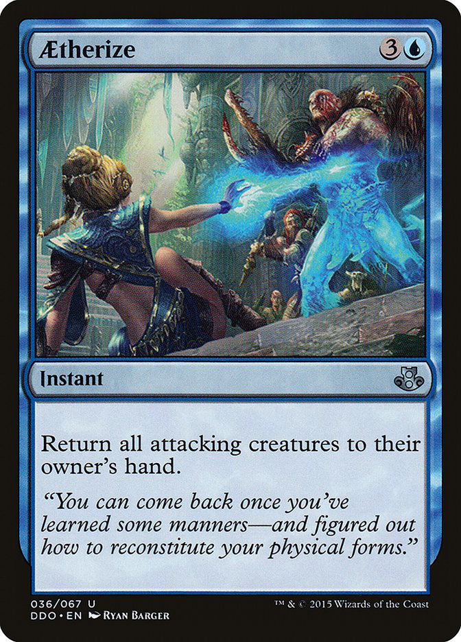 Aetherize [Duel Decks: Elspeth vs. Kiora] | The CG Realm
