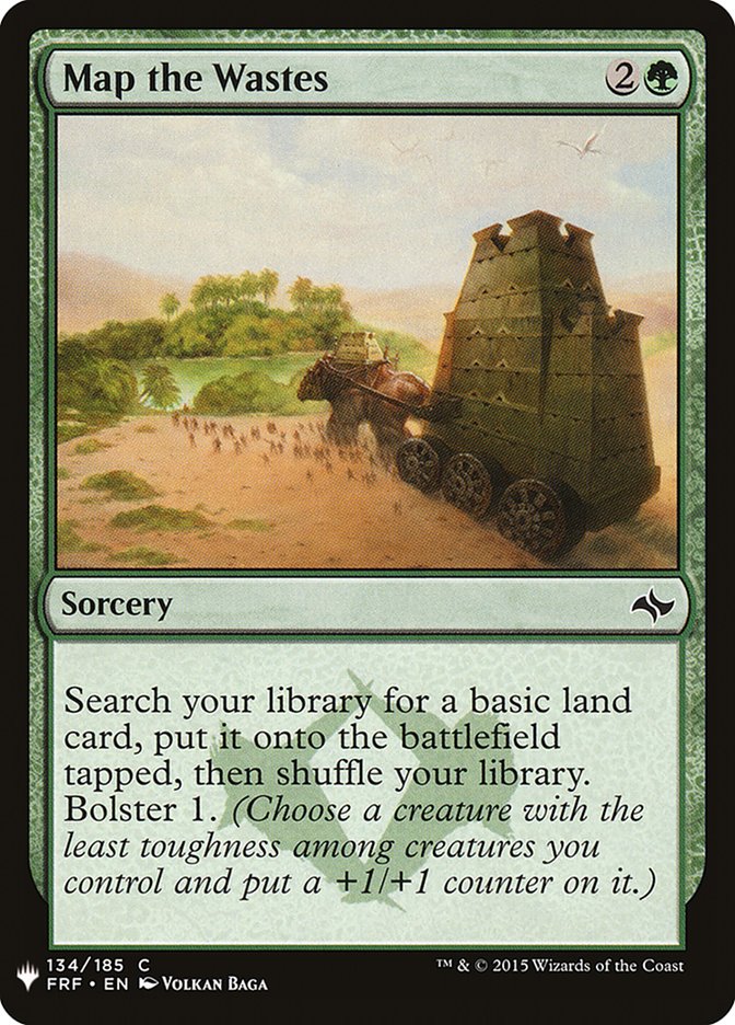 Map the Wastes [Mystery Booster] | The CG Realm