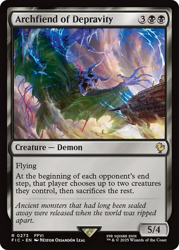Archfiend of Depravity [FINAL FANTASY Commander] | The CG Realm