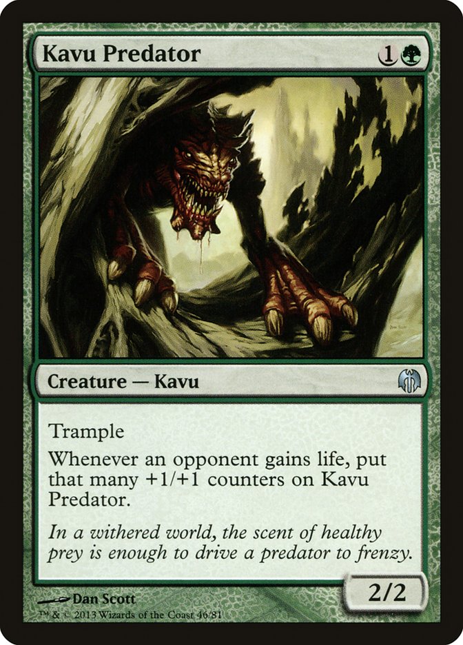 Kavu Predator [Duel Decks: Heroes vs. Monsters] | The CG Realm