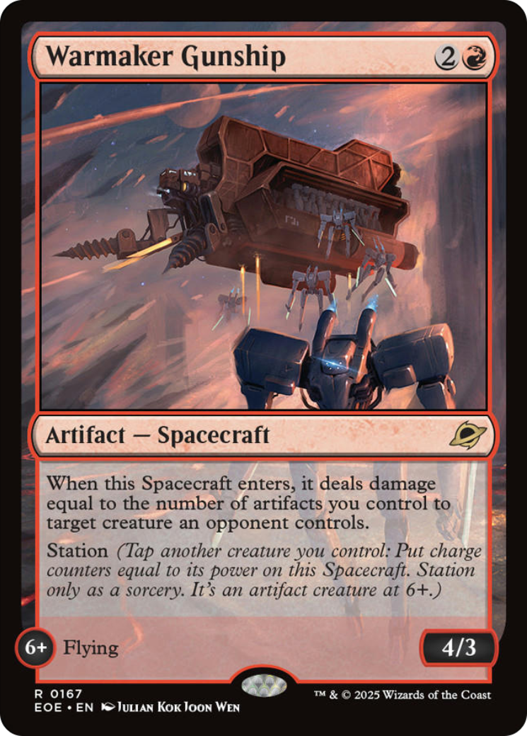 Warmaker Gunship [Edge of Eternities] | The CG Realm