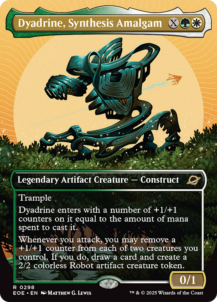 Dyadrine, Synthesis Amalgam (Borderless) [Edge of Eternities] | The CG Realm