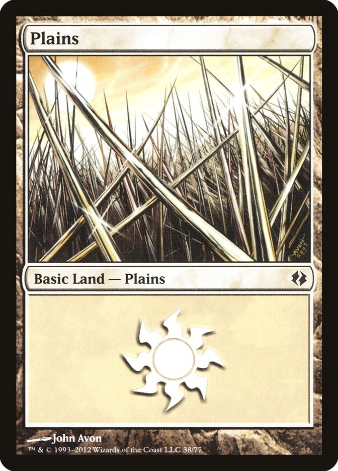 Plains (38) [Duel Decks: Venser vs. Koth] | The CG Realm