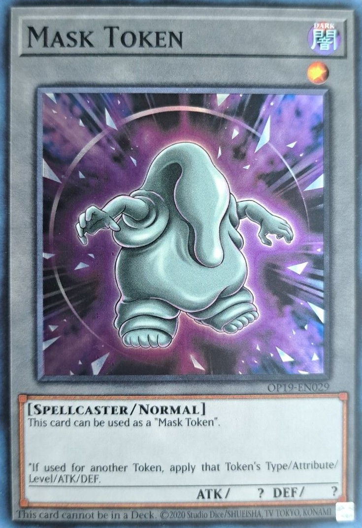 Mask Token [OP19-EN028] Super Rare | The CG Realm