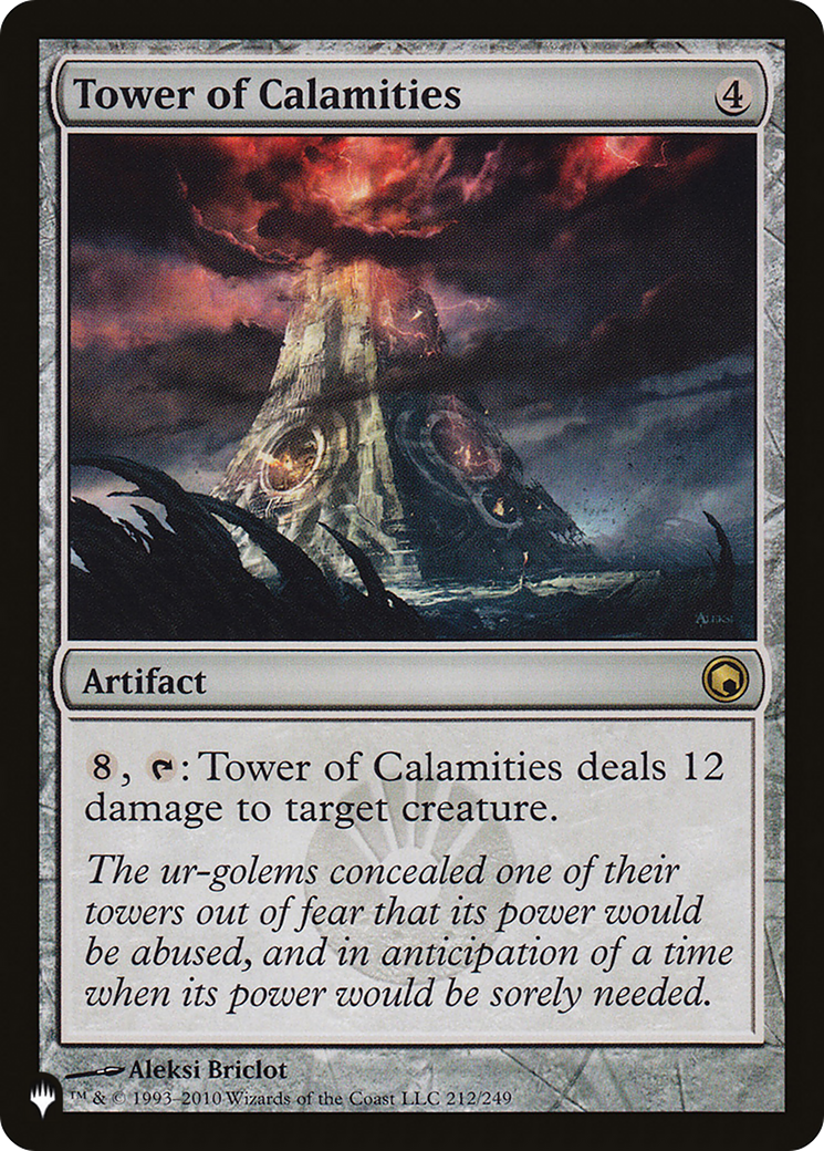 Tower of Calamities [The List] | The CG Realm