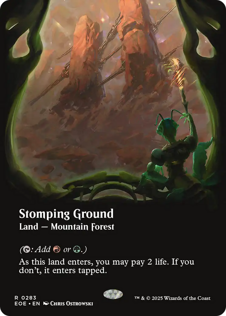 Stomping Ground (Borderless) [Edge of Eternities] | The CG Realm