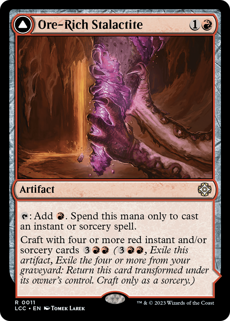 Ore-Rich Stalactite (Extended Art) [The Lost Caverns of Ixalan Commander] | The CG Realm