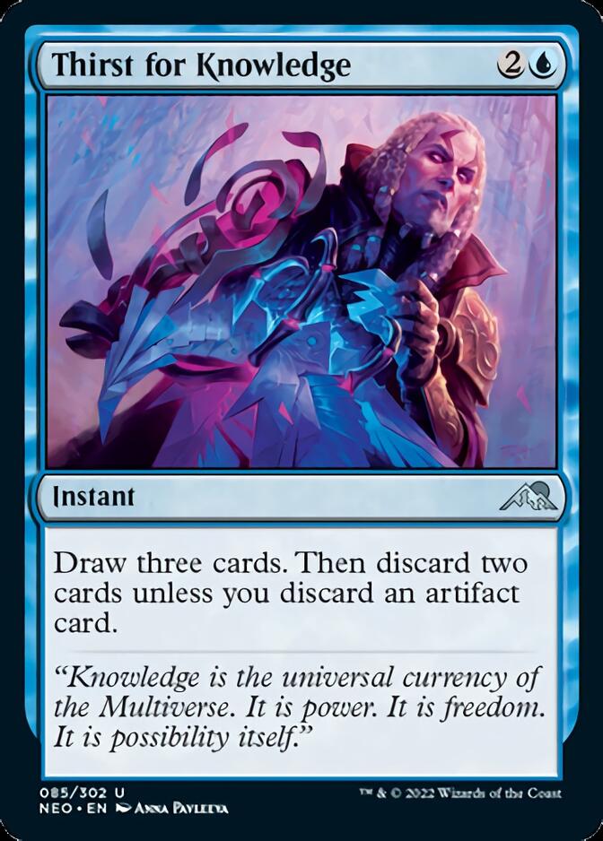 Thirst for Knowledge [Kamigawa: Neon Dynasty] | The CG Realm