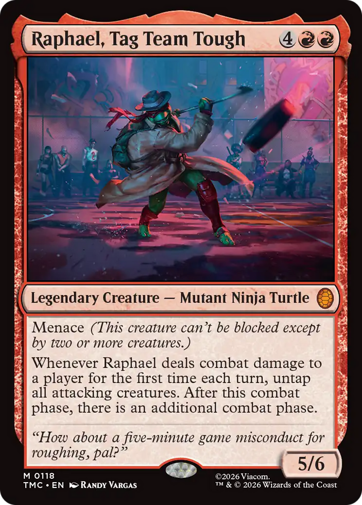 Raphael, Tag Team Tough [Teenage Mutant Ninja Turtles Commander] | The CG Realm