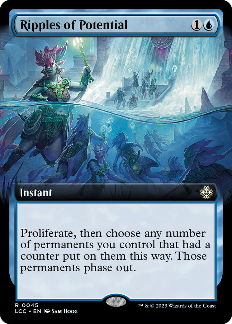 Ripples of Potential (Extended Art) [The Lost Caverns of Ixalan Commander] | The CG Realm