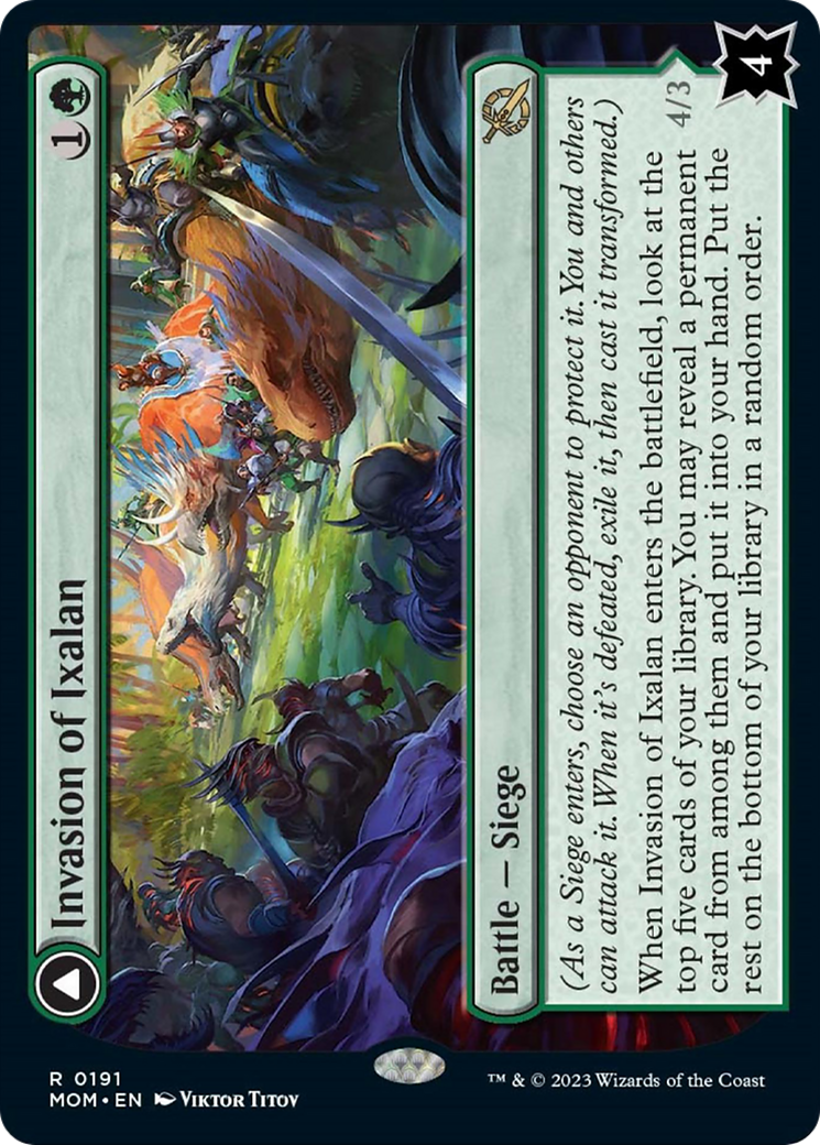 Invasion of Ixalan (MOM-191) - March of the Machine