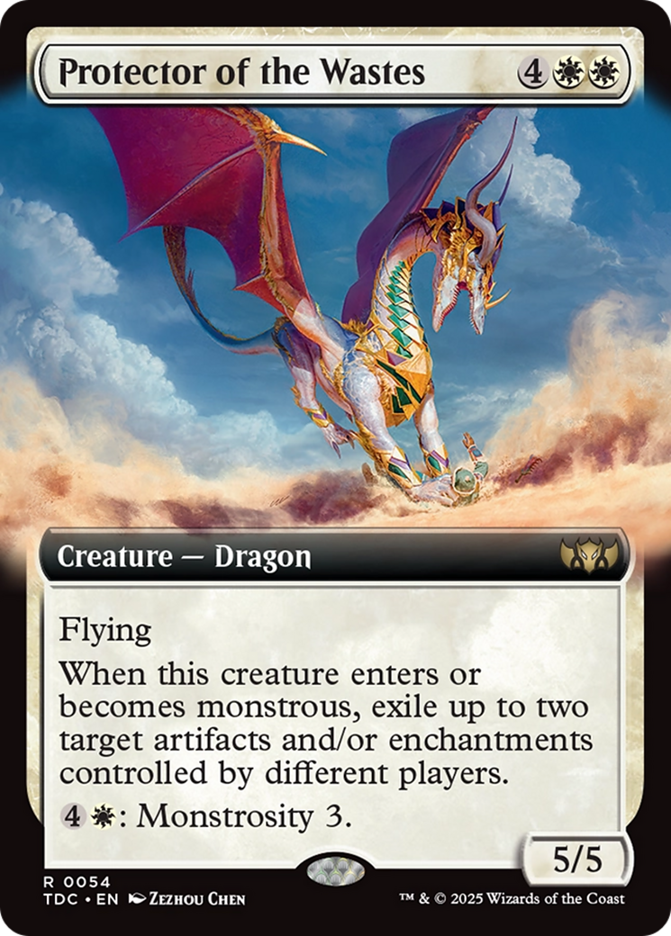 Protector of the Wastes (Extended Art) [Tarkir: Dragonstorm Commander] | The CG Realm