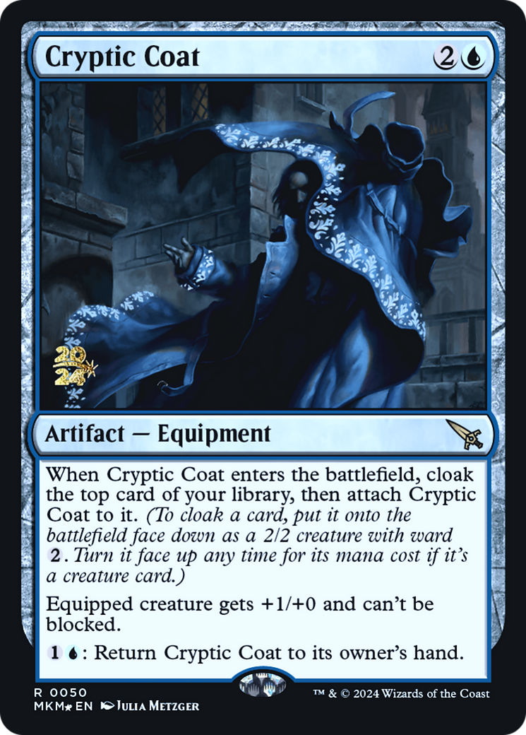 Cryptic Coat [Murders at Karlov Manor Prerelease Promos] | The CG Realm
