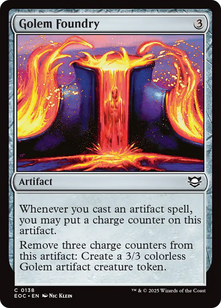 Golem Foundry [Edge of Eternities Commander] | The CG Realm