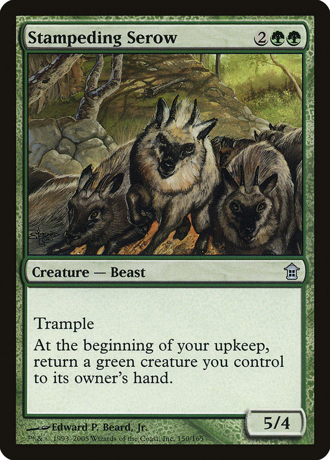 Stampeding Serow [Saviors of Kamigawa] | The CG Realm