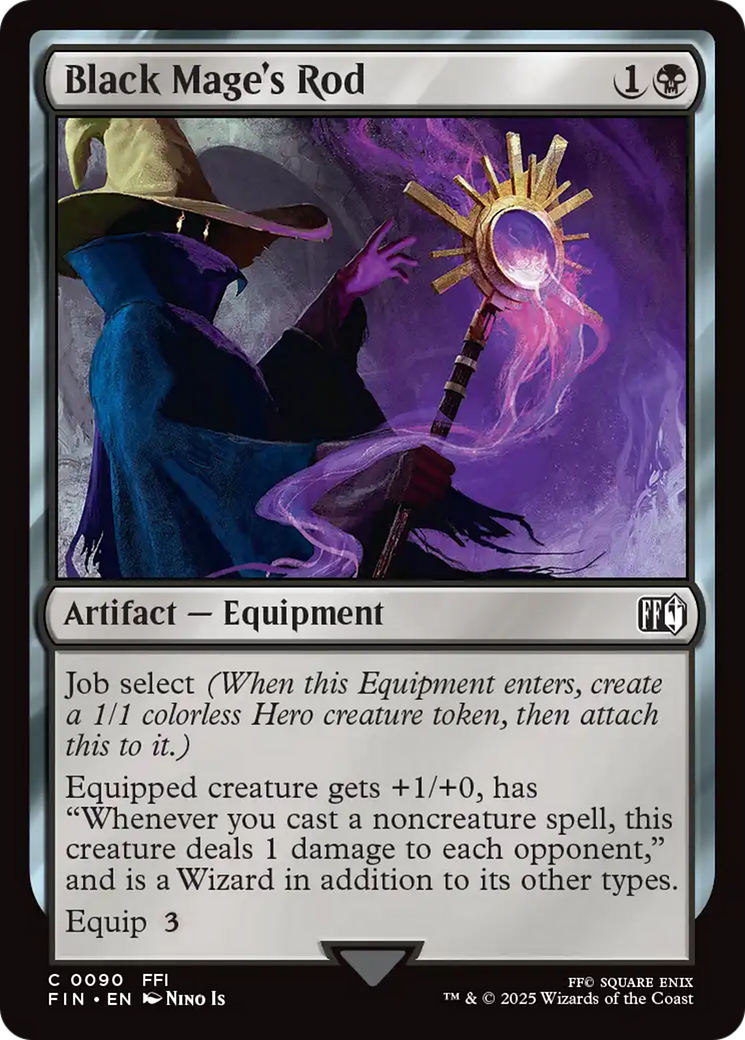 Black Mage's Rod [FINAL FANTASY] | The CG Realm