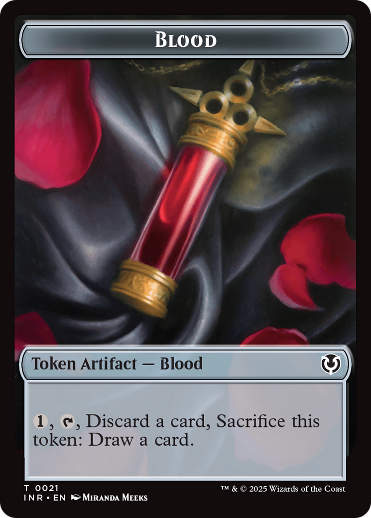 Zombie (0010) // Blood Double-Sided Token (INR-10 // 21) - Innistrad Remastered