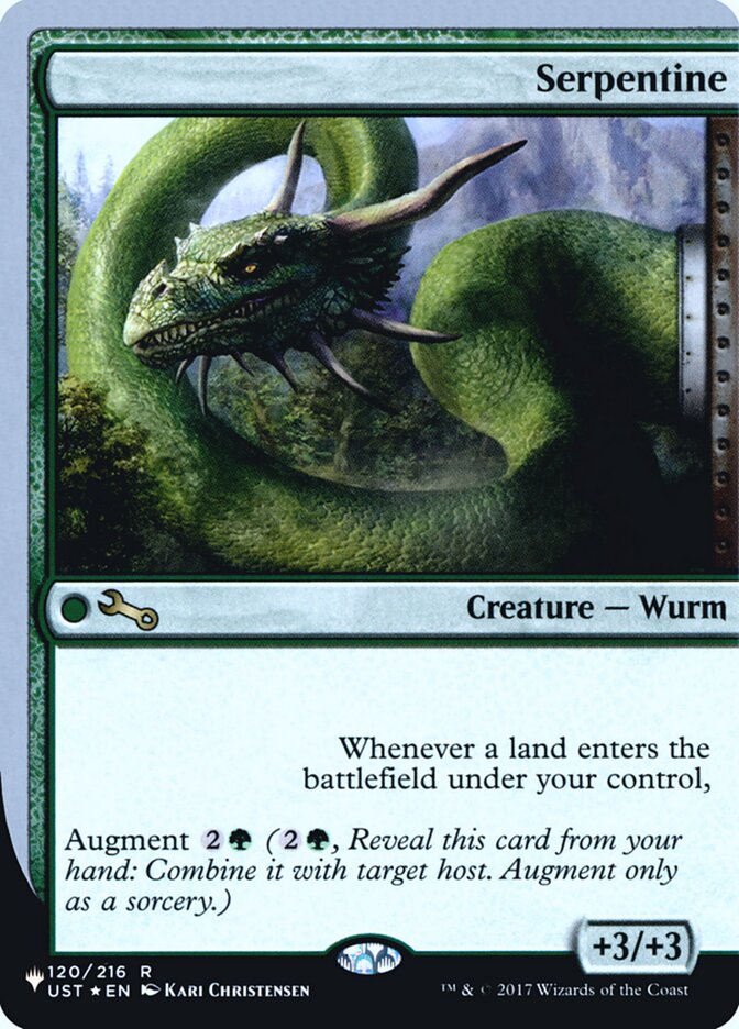 Serpentine (Unfinity Foil Edition) [The List] | The CG Realm