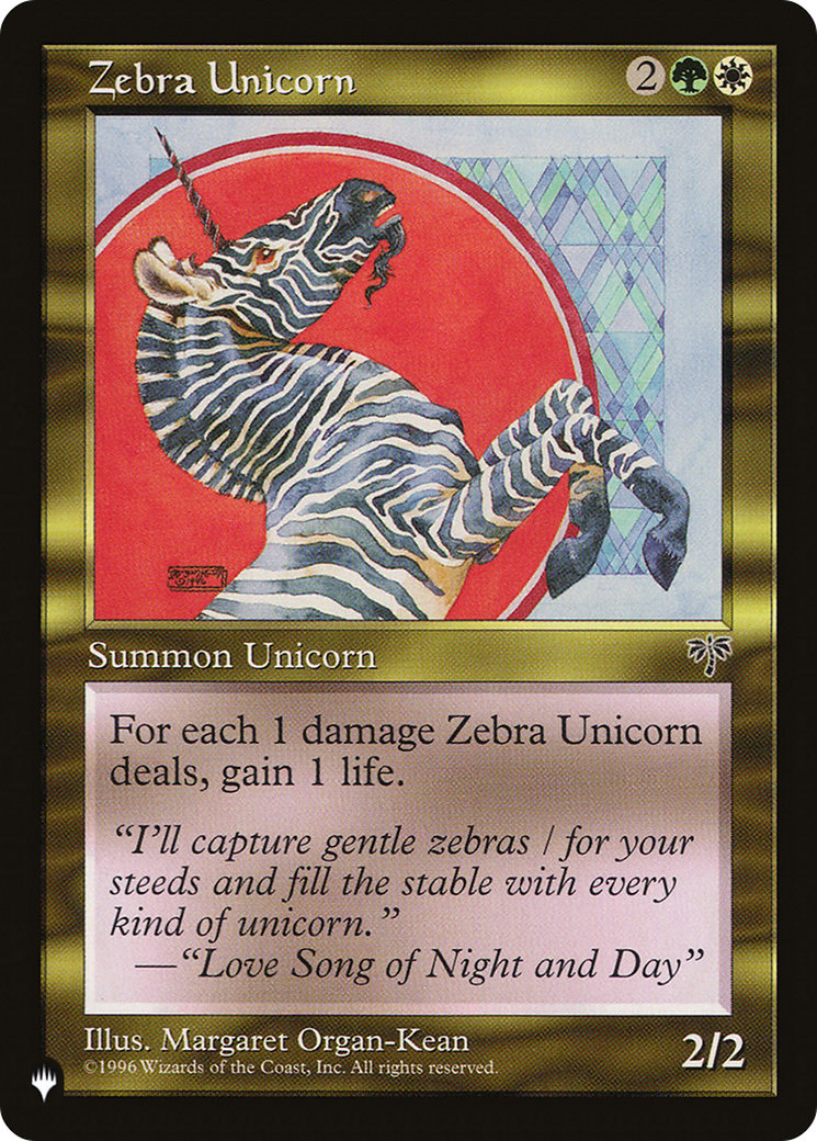 Zebra Unicorn [The List] | The CG Realm