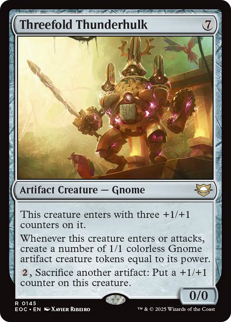 Threefold Thunderhulk [Edge of Eternities Commander] | The CG Realm