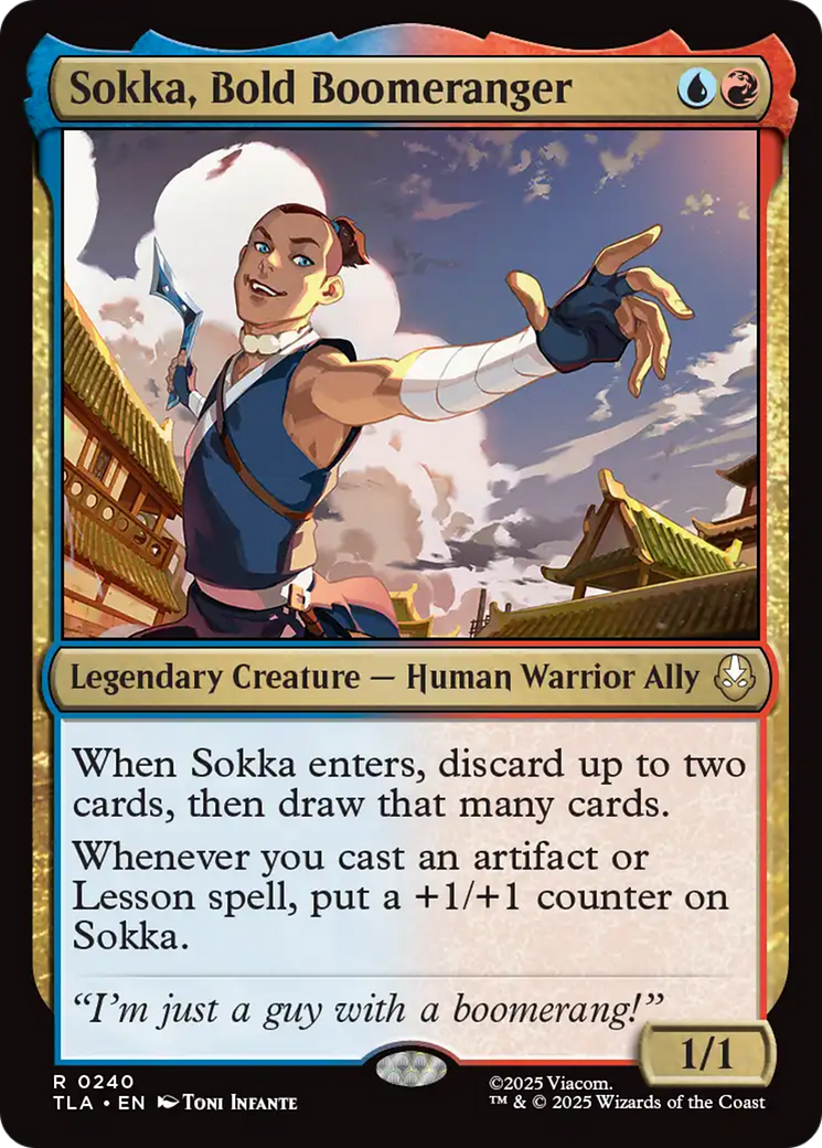 Sokka, Bold Boomeranger [Avatar: The Last Airbender] | The CG Realm