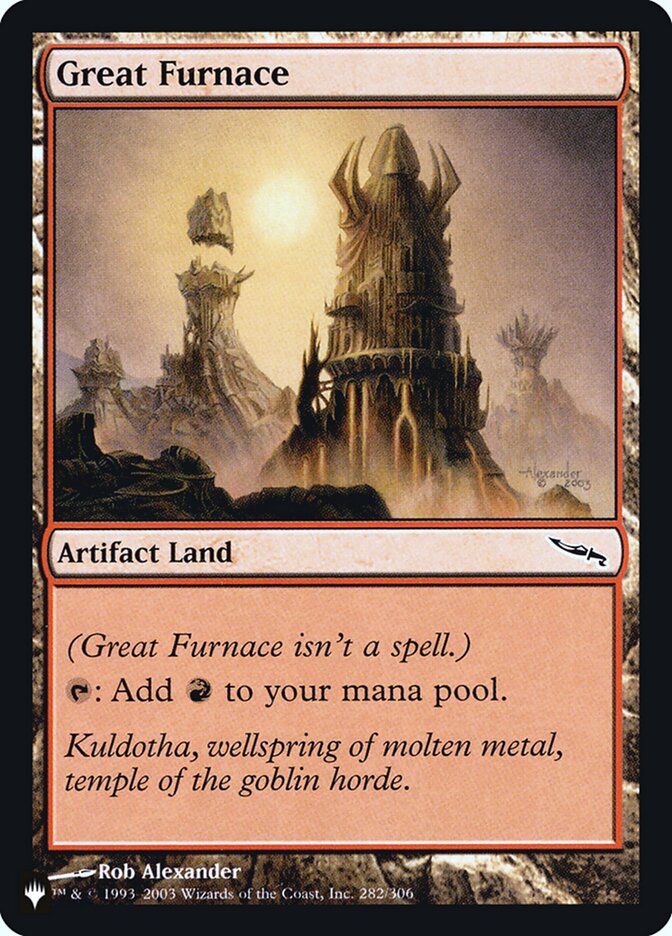 Great Furnace [Secret Lair: Heads I Win, Tails You Lose] | The CG Realm