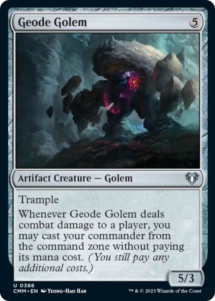 Geode Golem [Commander Masters] | The CG Realm