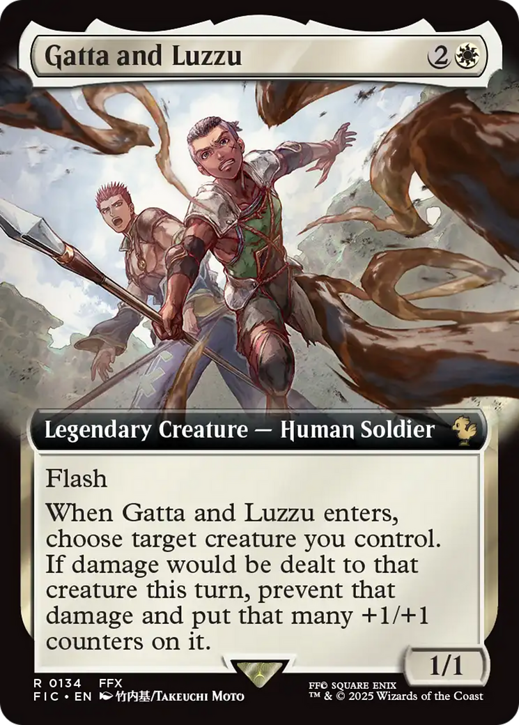 Gatta and Luzzu (Extended Art) [FINAL FANTASY Commander] | The CG Realm