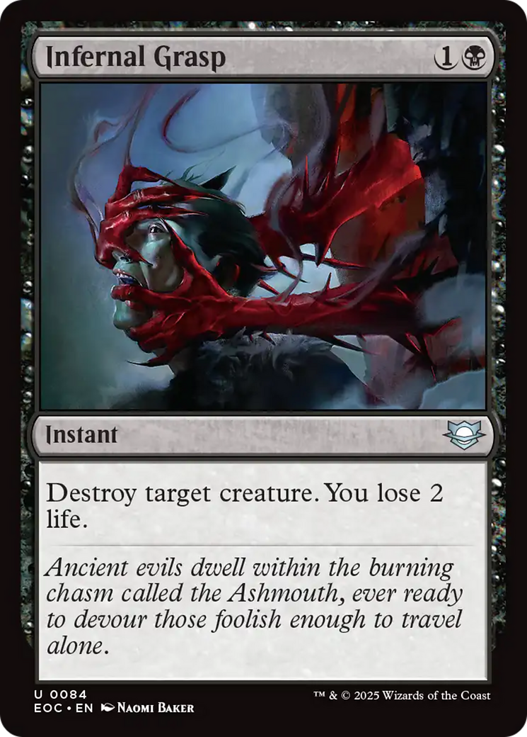 Infernal Grasp [Edge of Eternities Commander] | The CG Realm