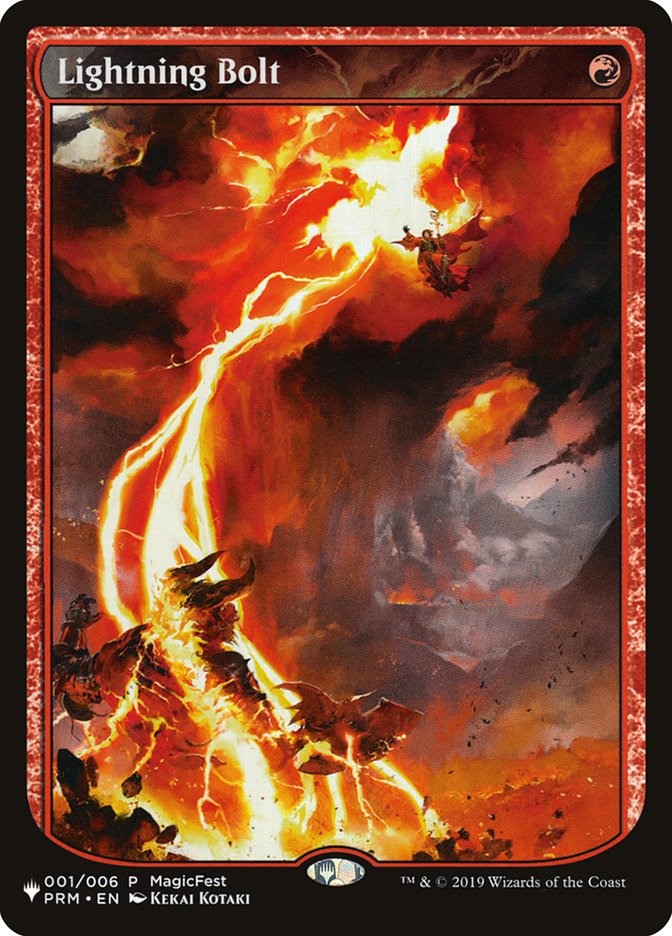 Lightning Bolt (001/006) [The List] | The CG Realm